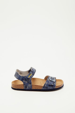 Sandales Ghita Bleu et gris