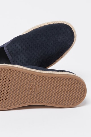 Slip-on en nubuck Pantelleria Bleu marine