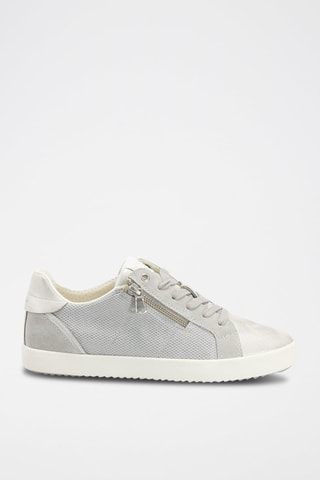 Baskets en cuir Blomiee Gris et argenté