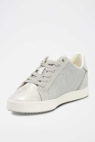 Baskets en cuir Blomiee Gris et argenté