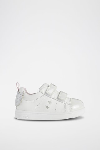 Baskets en cuir Djrock Blanc