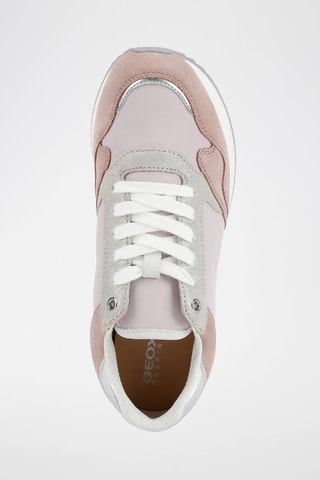 Baskets en cuir Doralea Rose clair et vieux rose
