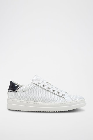 Baskets en cuir Pontoise Blanc