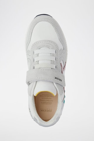 Baskets en cuir Alben Blanc et noir