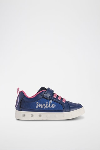 Baskets Smiley Bleu marine