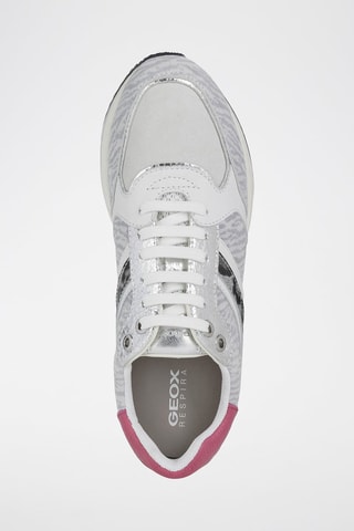 Baskets plateformes en cuir Kency Blanc cassé