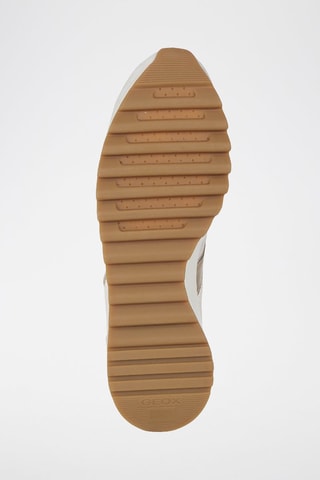 Baskets en nubuck Tabelya - Blanc cassé et argenté