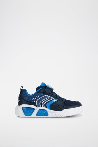 Baskets en cuir Illuminus - Bleu