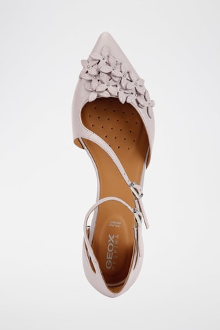 Ballerines en cuir de chèvre Charyssa - Rose