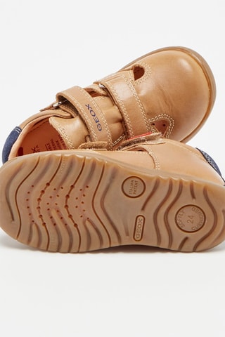 Bottines en cuir - Camel