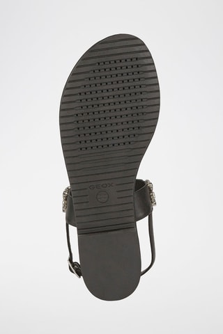 Sandales en cuir Sozy - Noir