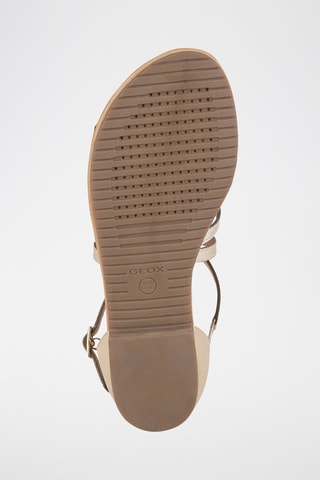 Sandales en cuir Sozy Doré