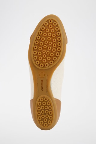 Ballerines Charlène - Taupe et cognac