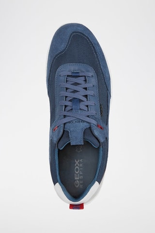 Baskets en nubuck Outstream - Bleu