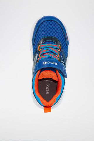 Baskets Wroom - Bleu roi et orange