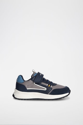 Baskets en cuir Briezee - Bleu