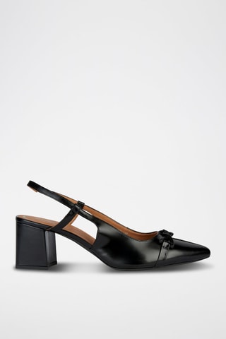 Escarpins en cuir Bigliana - Noir