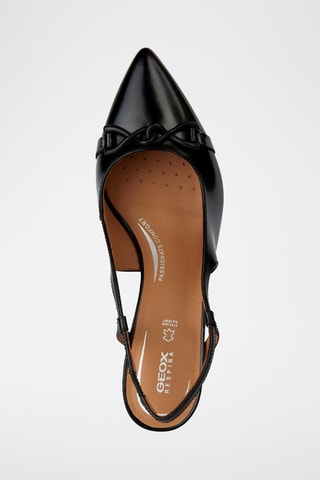 Escarpins en cuir Bigliana - Noir