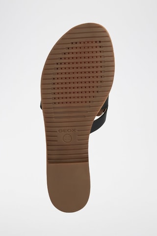 Mules en cuir D Sozy - Noir