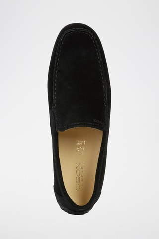 Mocassins en nubuck Moner - Noir