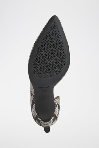 Escarpins en cuir Faviola - Noir et blanc