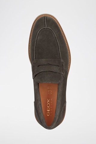 Mocassins en nubuck Gubbio - Taupe