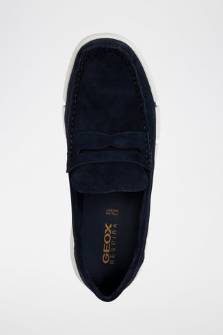 Mocassins en nubuck Adacter - Bleu
