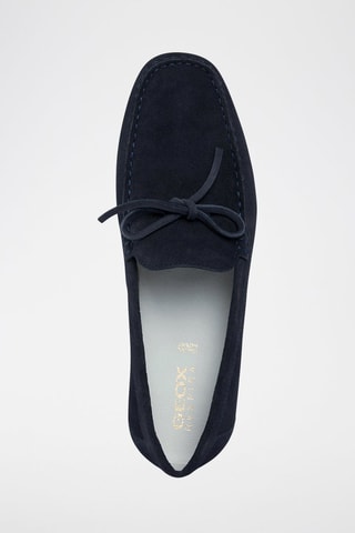 Mocassins en nubuck Ascanio - Bleu