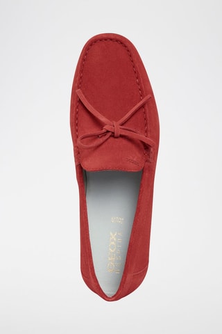 Mocassins en nubuck Ascanio - Rouge