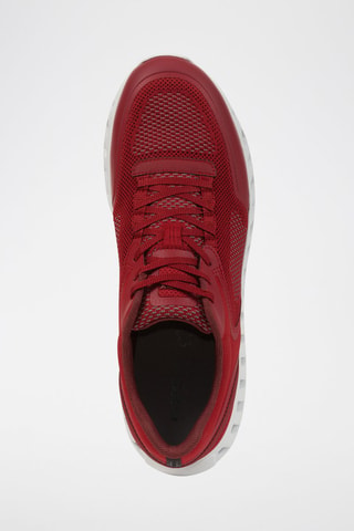Baskets en cuir Outstream - Rouge