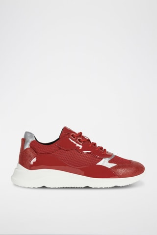 Baskets en cuir Diodiana - Rouge