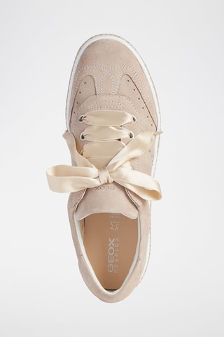 Baskets en nubuck Leelu - Nude