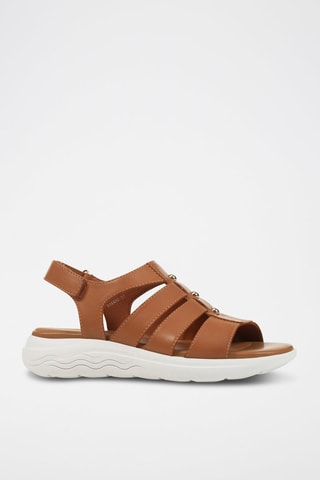 Sandales en cuir Spherica EC5W - Camel