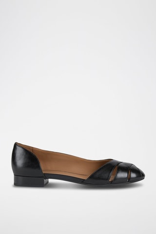 Ballerines en cuir Pheby - Noir