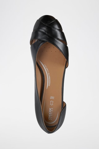 Ballerines en cuir Pheby - Noir