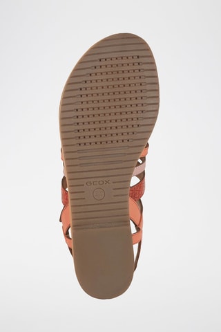 Spartiates en cuir Sozy - Rose