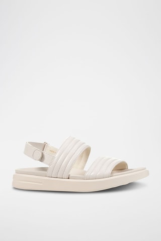 Sandales en cuir de mouton D Xand - Ecru
