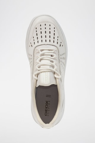 Baskets en cuir Spherica - Ecru