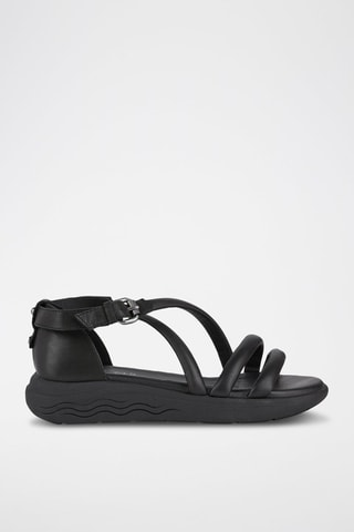 Sandales en cuir Spherica - Noir