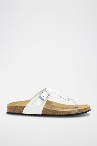 Sandales en cuir Brionia - Blanc 