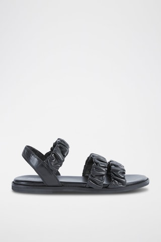 Sandales en cuir Naileen - Noir
