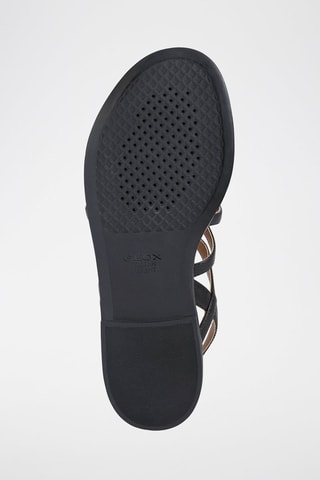 Sandales en cuir Naileen - Noir