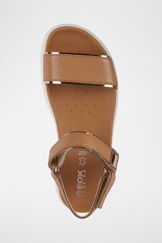 Sandales en cuir nappa D Xand - Camel