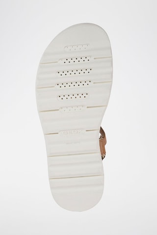 Sandales en cuir nappa D Xand - Camel