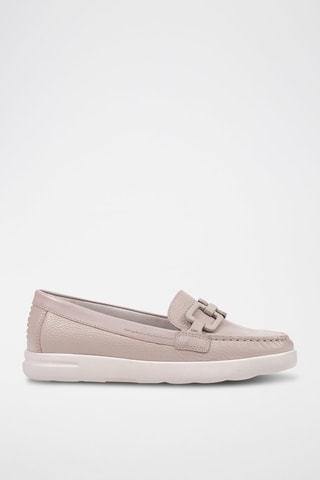 Mocassins en cuir XAN2 - Nude