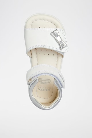 Sandales en cuir nappa Alul - Blanc
