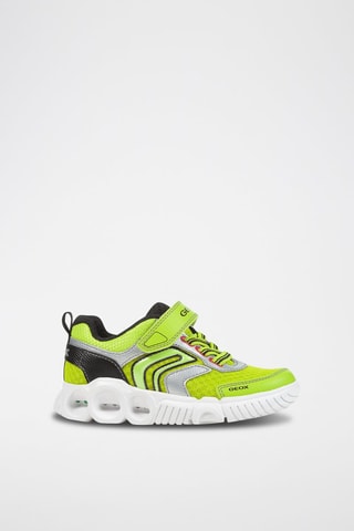 Baskets Wroom - Vert citron et noir
