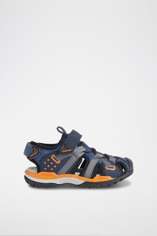 Sandales en cuir Borealis - Bleu