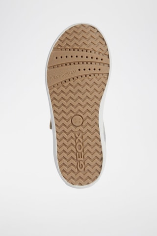 Baskets en cuir de chèvre nappa Kilwi - Beige