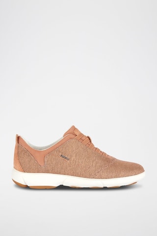 Baskets en cuir Nebula - Orange